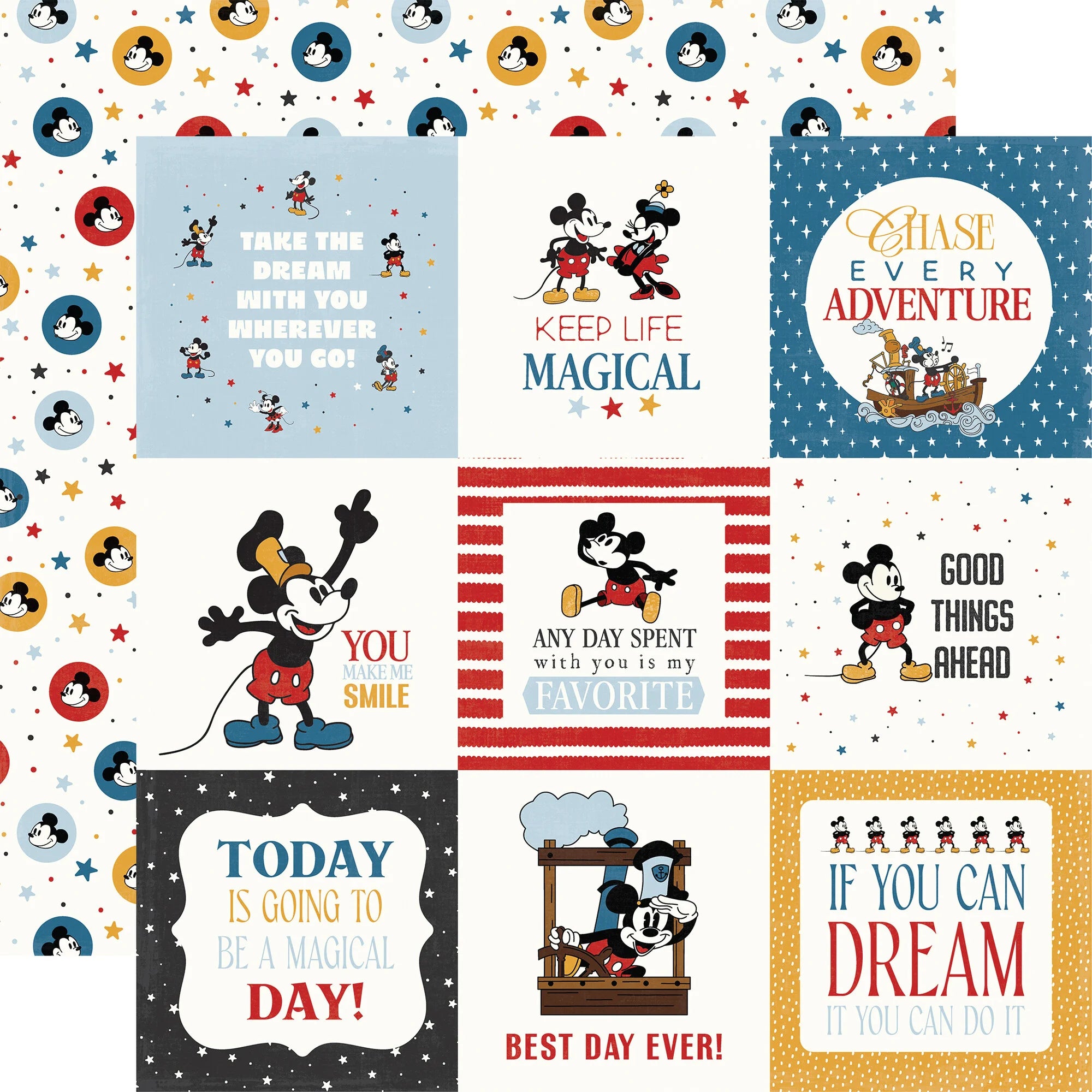 Echo Park - Mouse and Me - Collection Kit -    12 x 12"