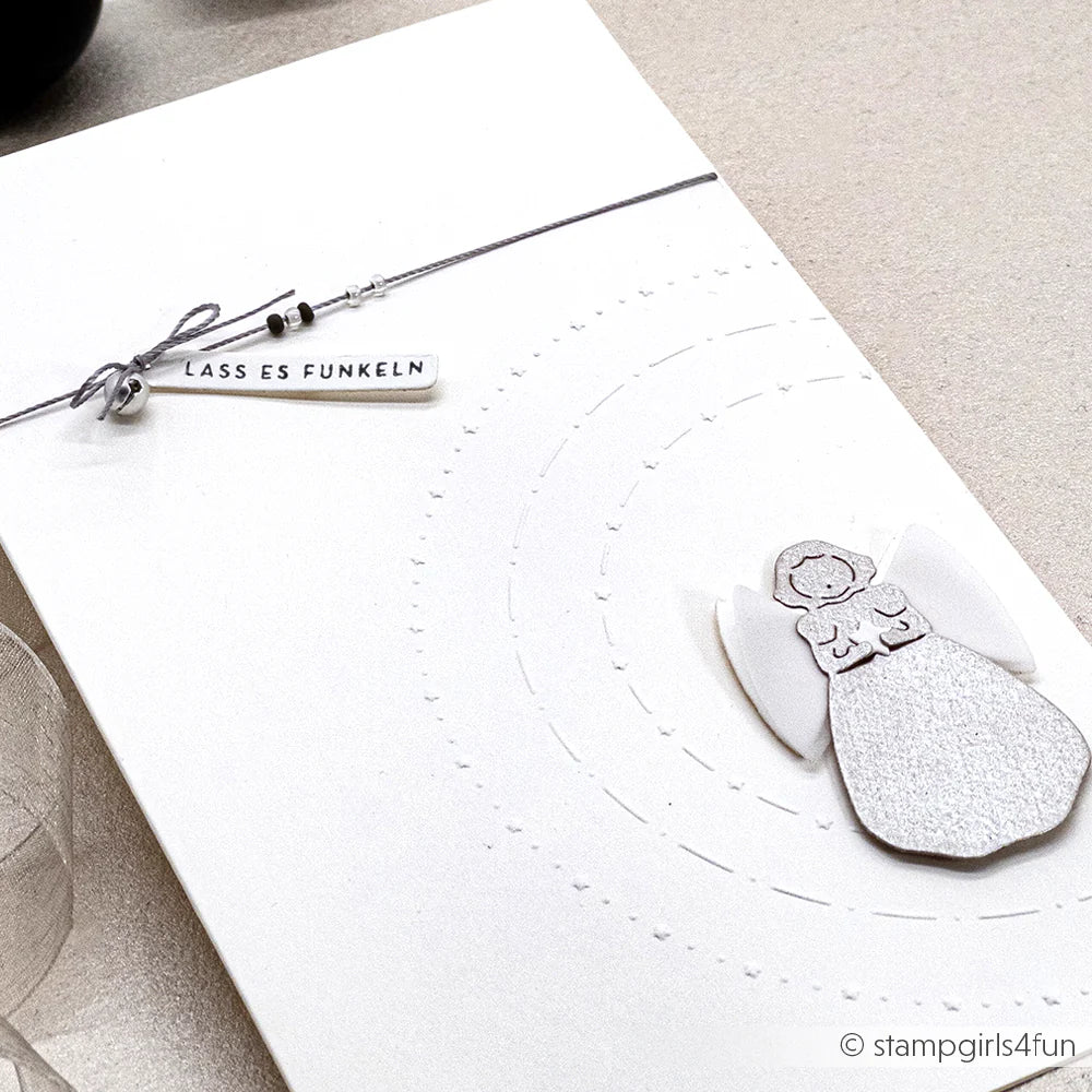 Alexandra Renke - Embossing Folder - Pattern Circles - Star Joy