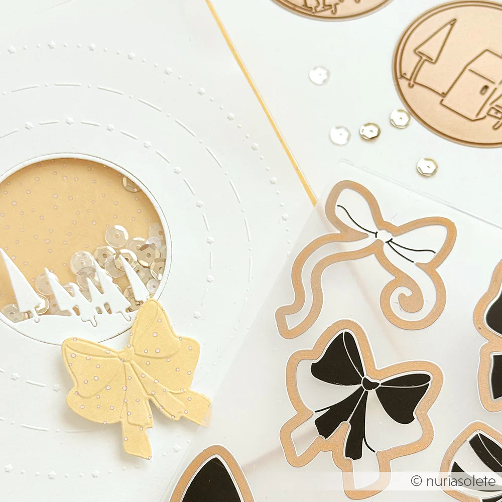 Alexandra Renke - Embossing Folder - Pattern Circles - Star Joy