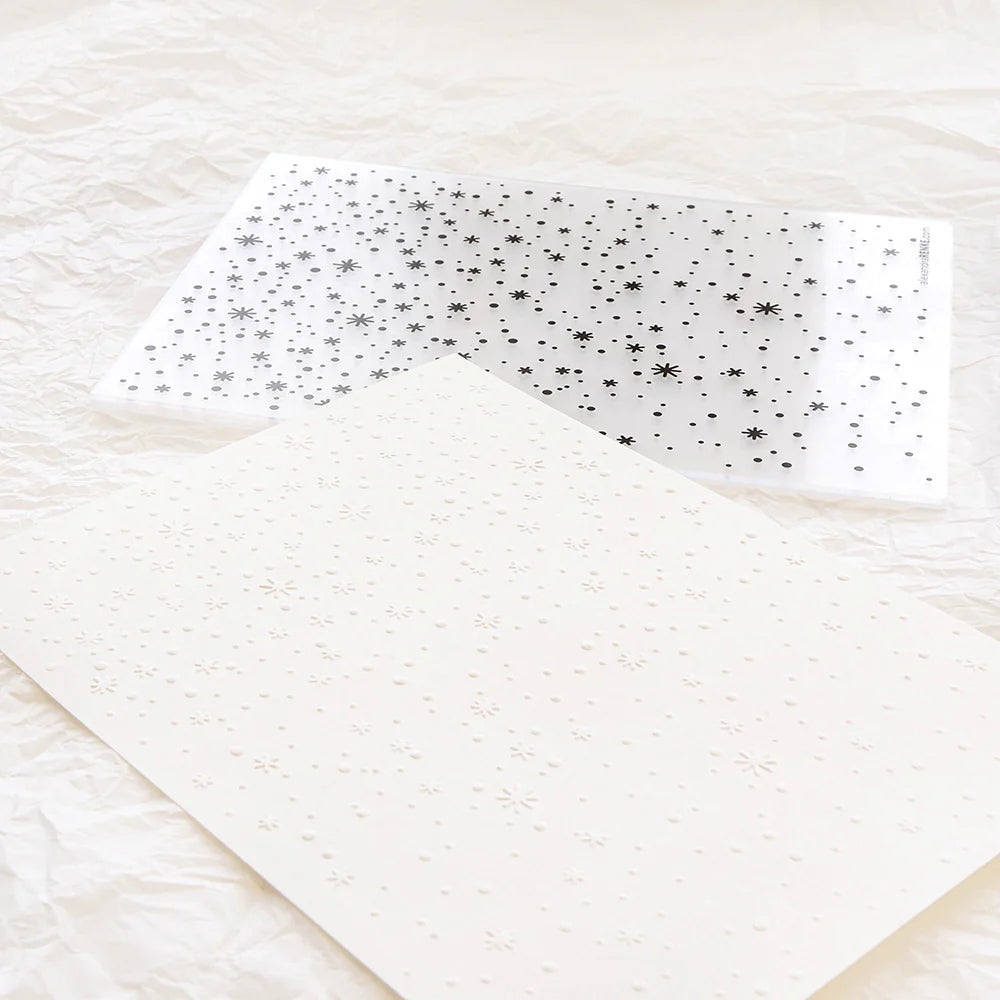 Alexandra Renke - Embossing Folder - Delicate Snowdance