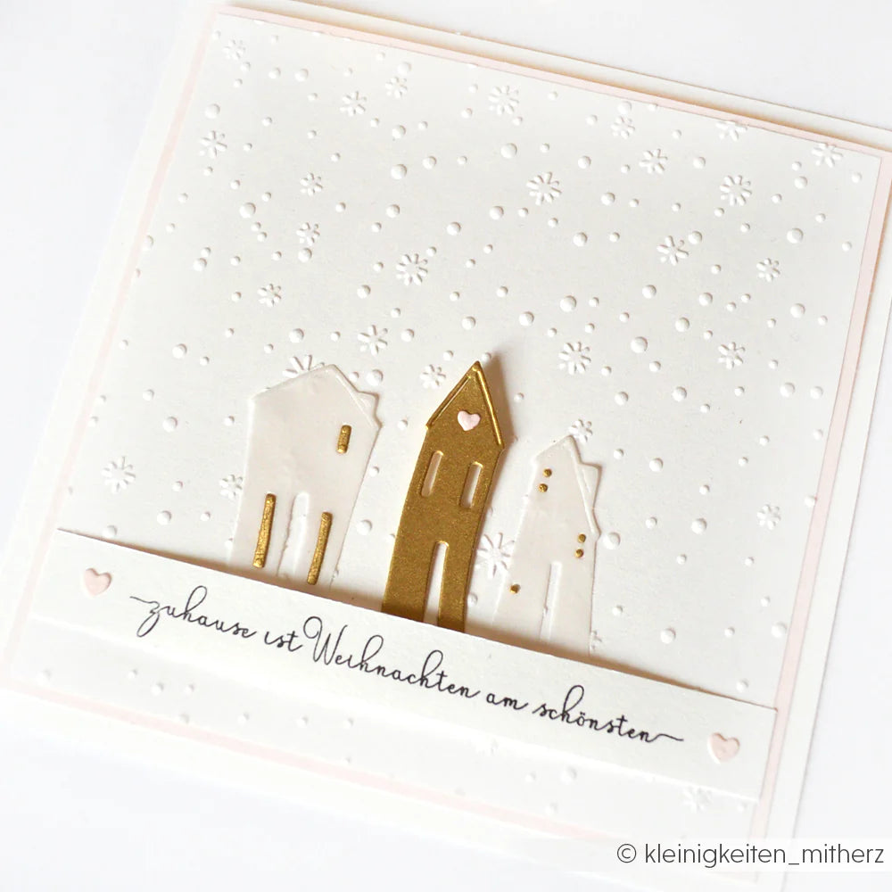 Alexandra Renke - Embossing Folder - Delicate Snowdance
