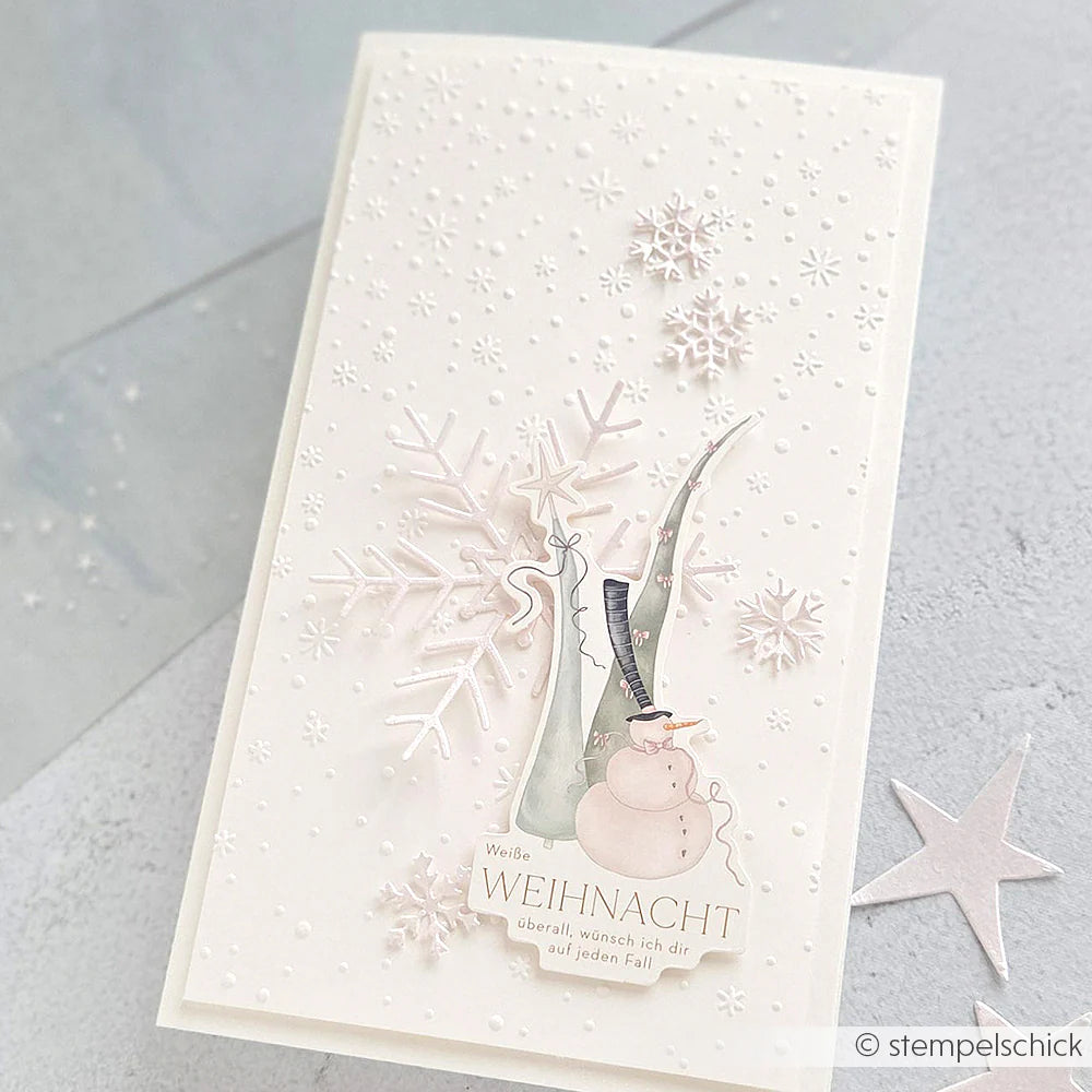 Alexandra Renke - Embossing Folder - Delicate Snowdance