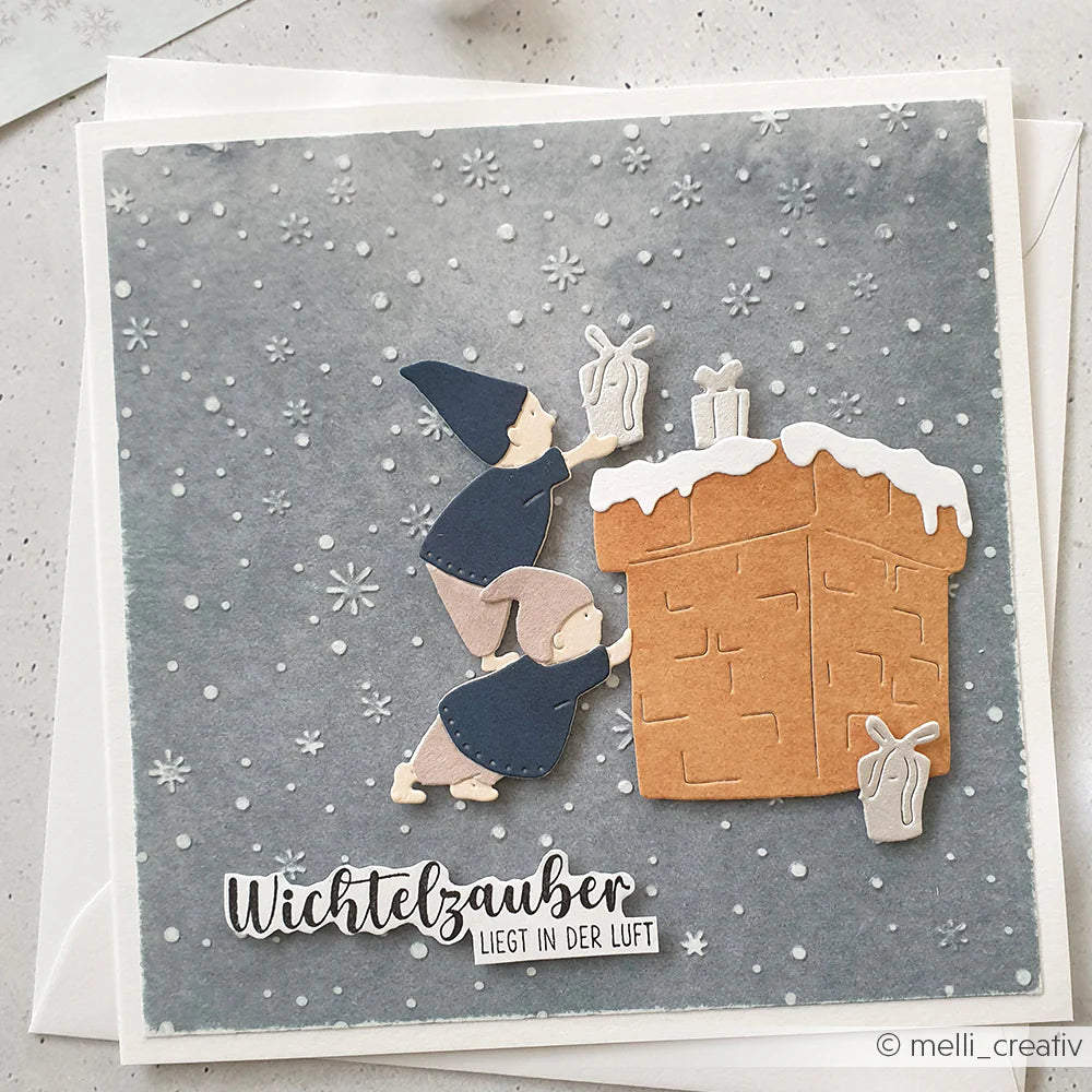 Alexandra Renke - Embossing Folder - Delicate Snowdance