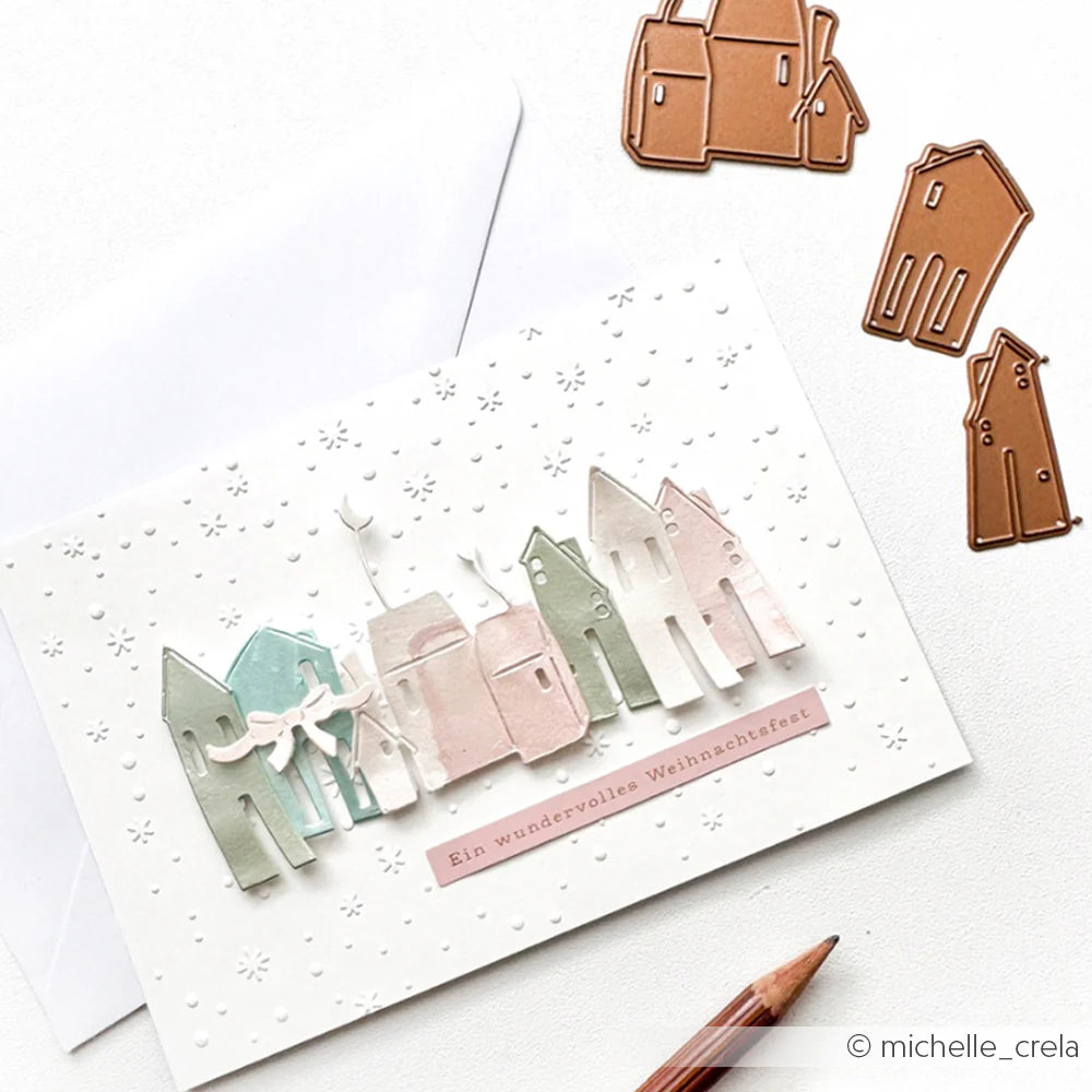 Alexandra Renke - Embossing Folder - Delicate Snowdance