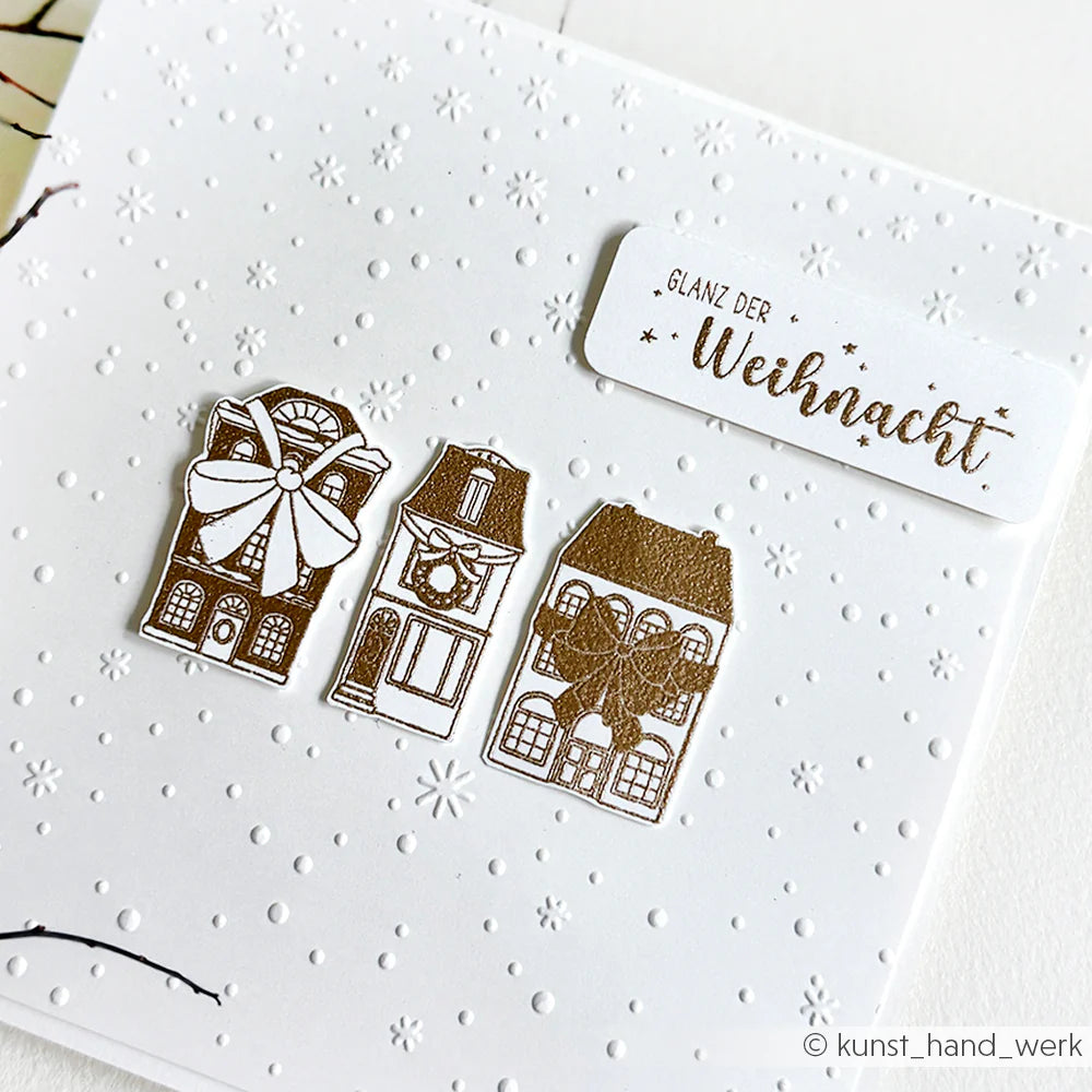 Alexandra Renke - Embossing Folder - Delicate Snowdance