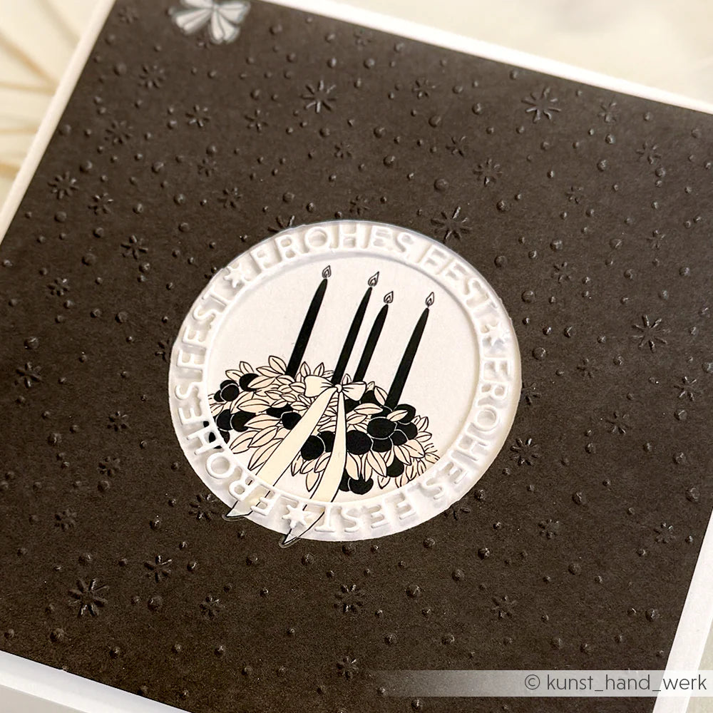 Alexandra Renke - Embossing Folder - Delicate Snowdance