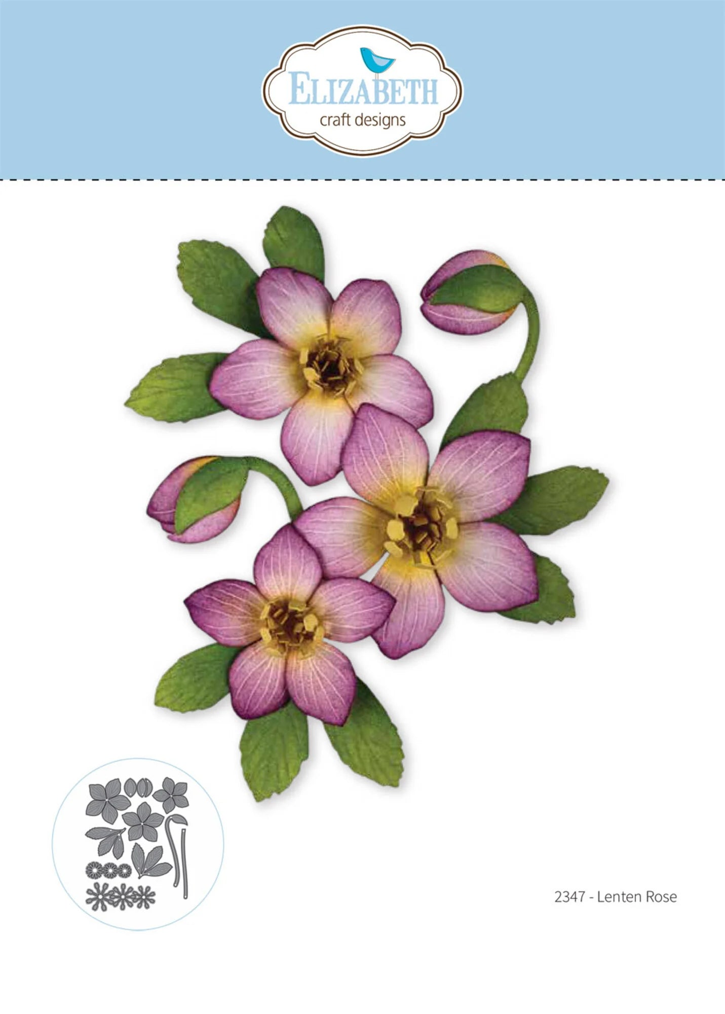 Elizabeth Craft Designs - Dies - Lenten Rose