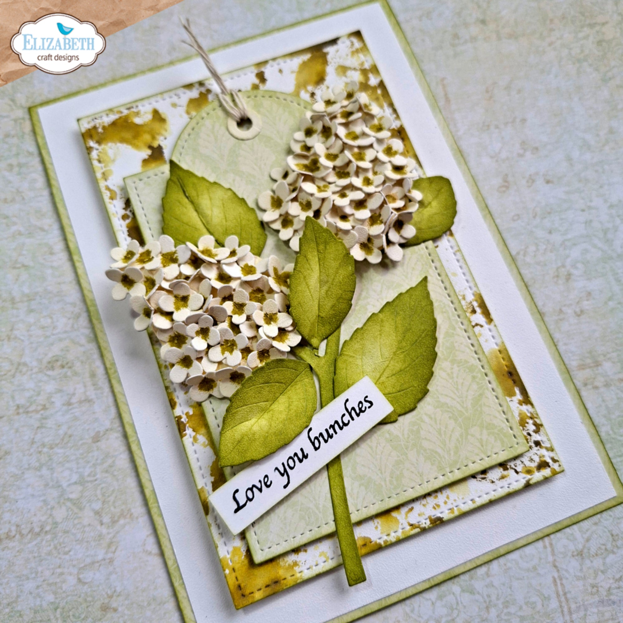 Elizabeth Craft Designs - Dies - Stitched Rectangles and Labels