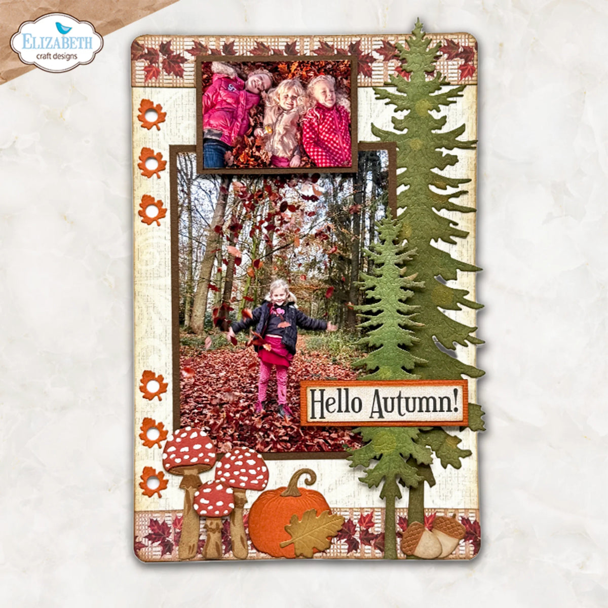 Elizabeth Craft - Comfy Cozy Die - Fall in the Forest by Everyday Memories