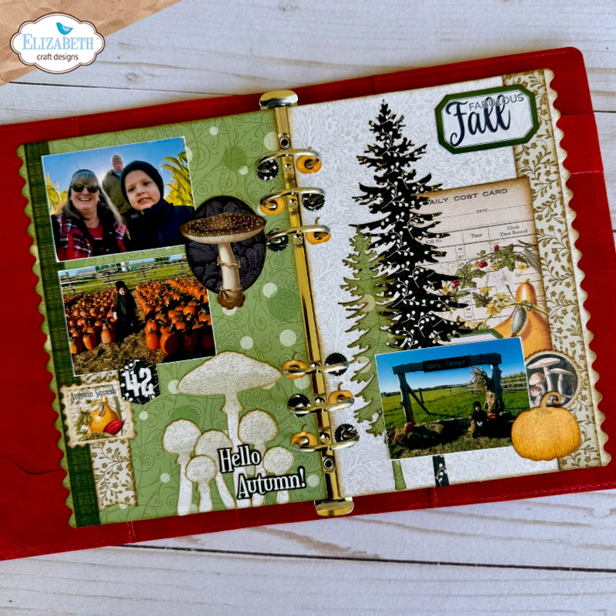 Elizabeth Craft - Comfy Cozy Die - Fall in the Forest by Everyday Memories