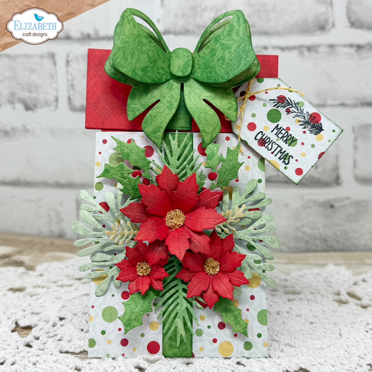 Elizabeth Craft - Dies - Festive Floral and Foliage by Paper Flowers