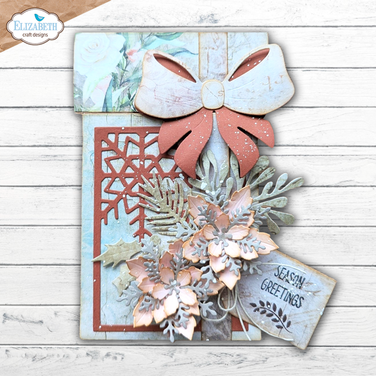 Elizabeth Craft - Dies - Festive Floral and Foliage by Paper Flowers