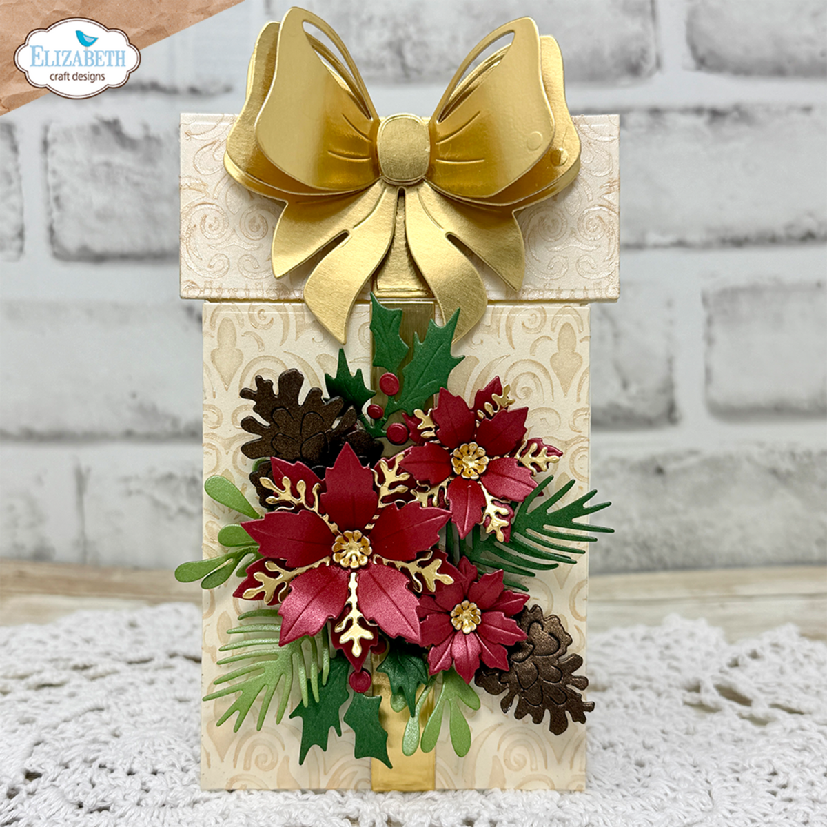 Elizabeth Craft - Dies - Festive Floral and Foliage by Paper Flowers
