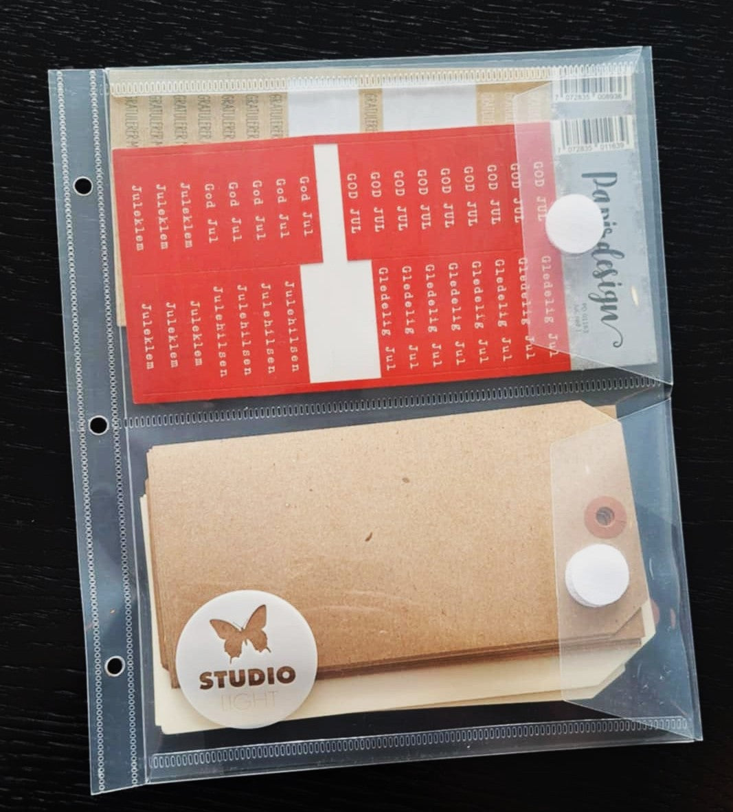 Studio Light - Storage Binder Insert A6