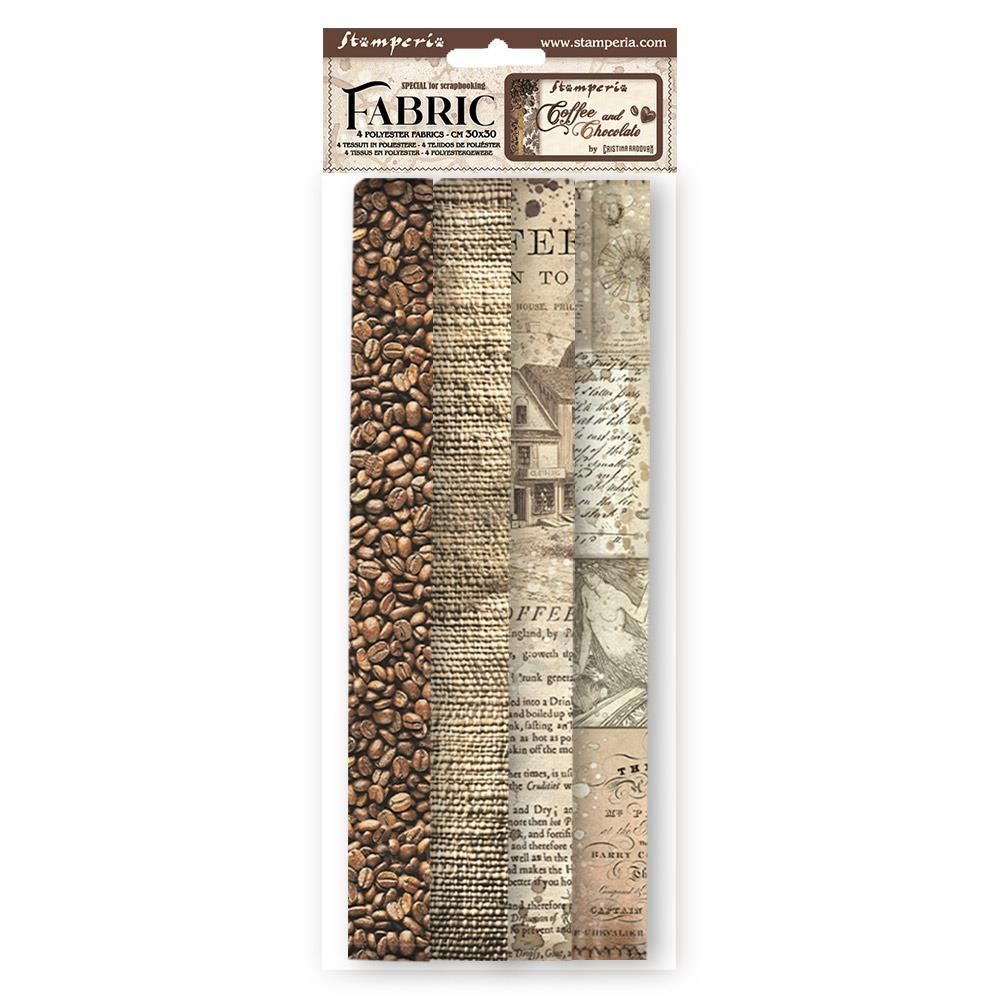 Stamperia - Coffee and Chocolate - Fabric