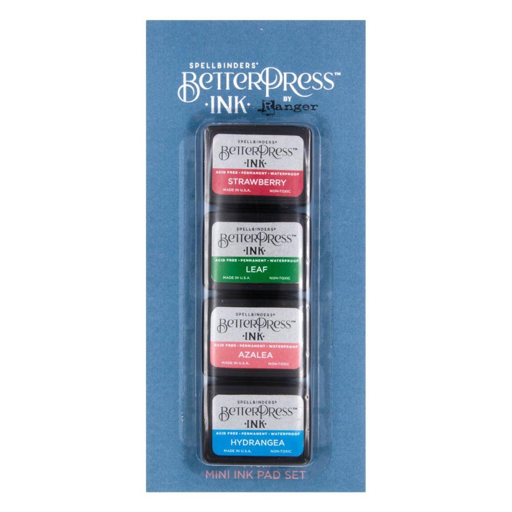 Spellbinders Betterpress Mini Ink Set - Flower Garden