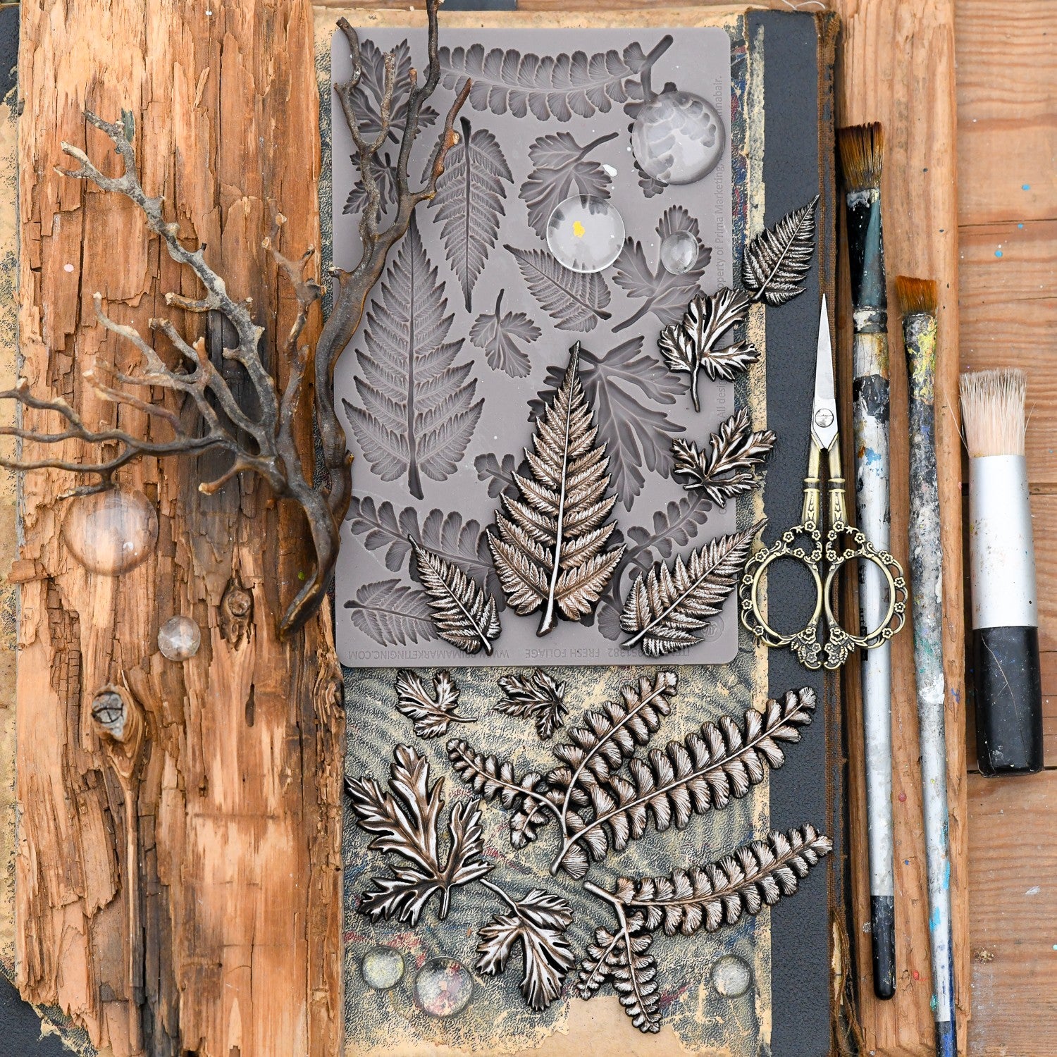 Prima - Finnabair Decor Mould - Fresh Foliage