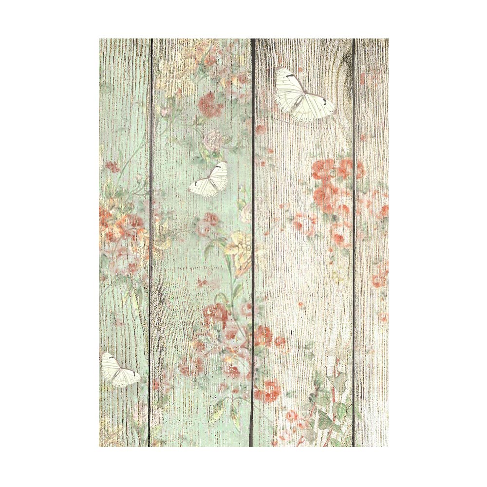 Stamperia - House of Roses - Rice Paper Backgrounds - Rice Paper A6