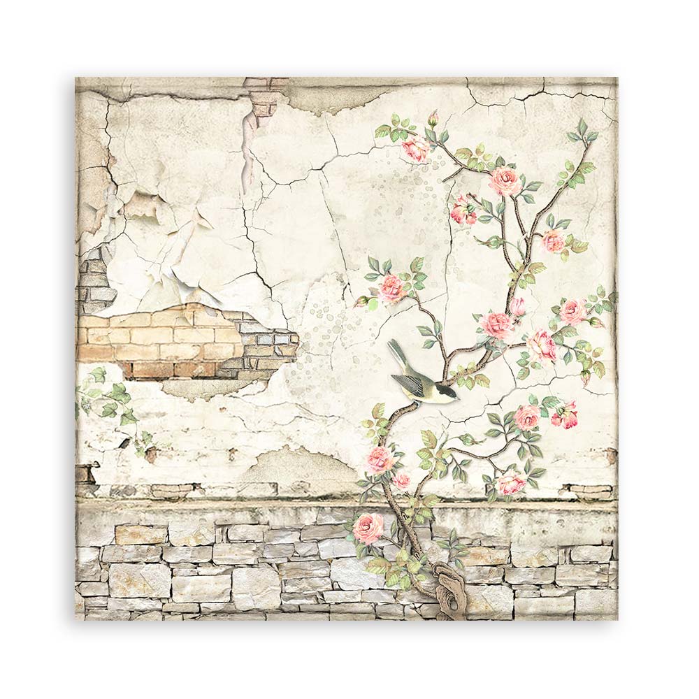 Stamperia  - House of Roses - Paper Pad 12 x 12" (10ark)