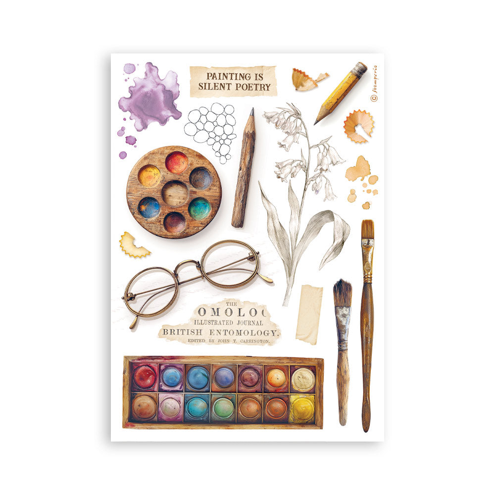 Stamperia - All Around - Washi Pad A5