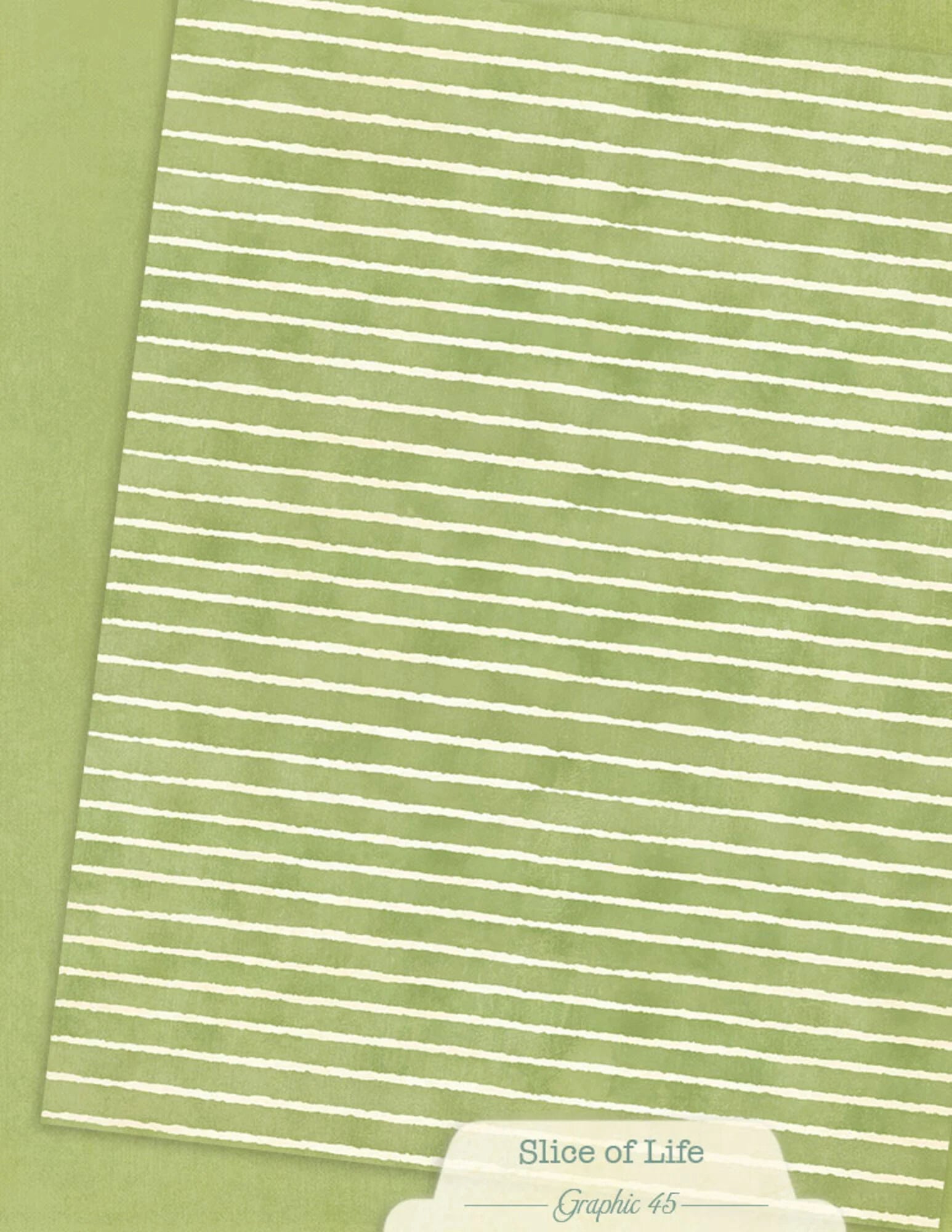 Graphic 45 -  Slice of Life - Patterns & Solids Paper Pad - 8,5 x 11"
