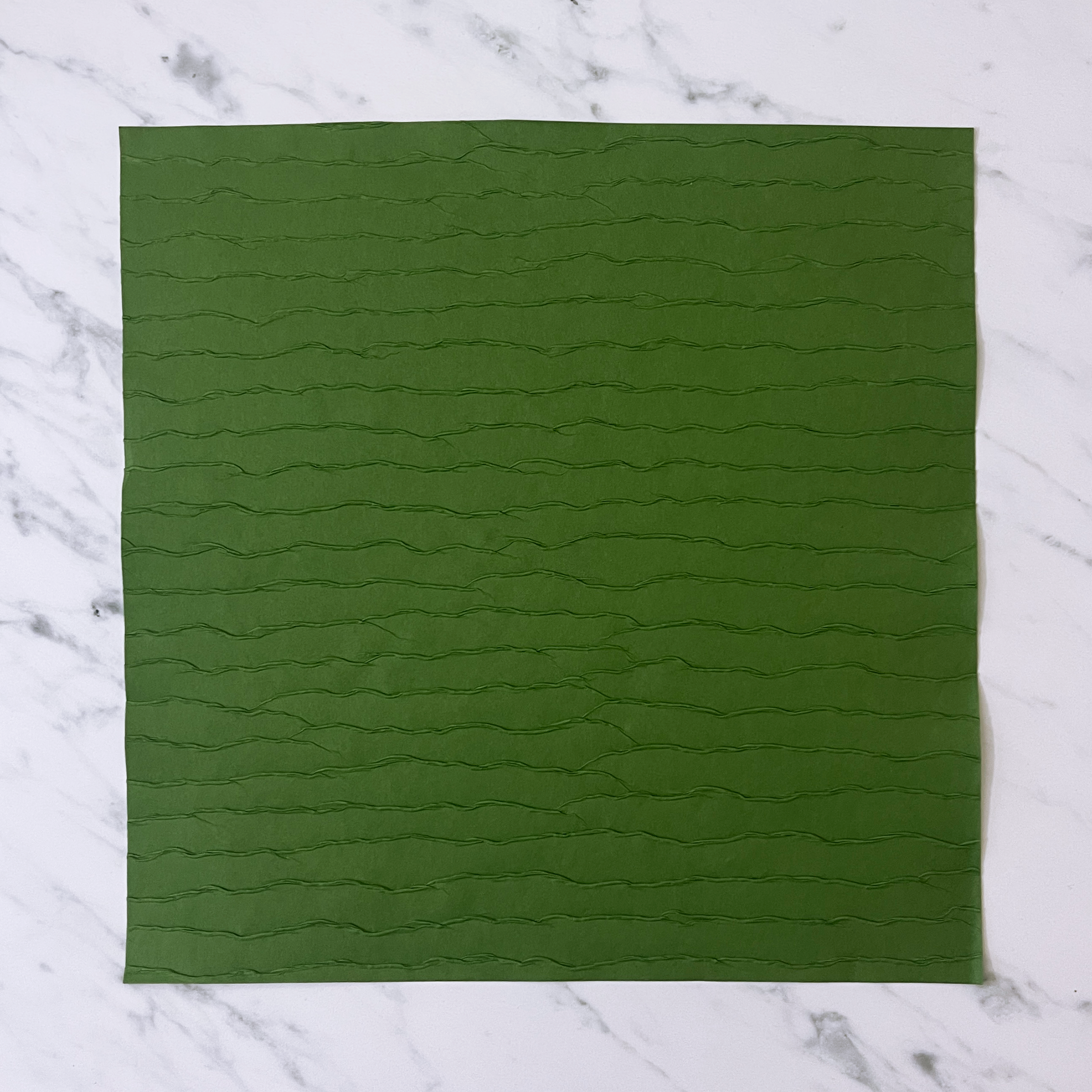 The paper company - Ecorce structure paper - Spring green - 12 x 12"