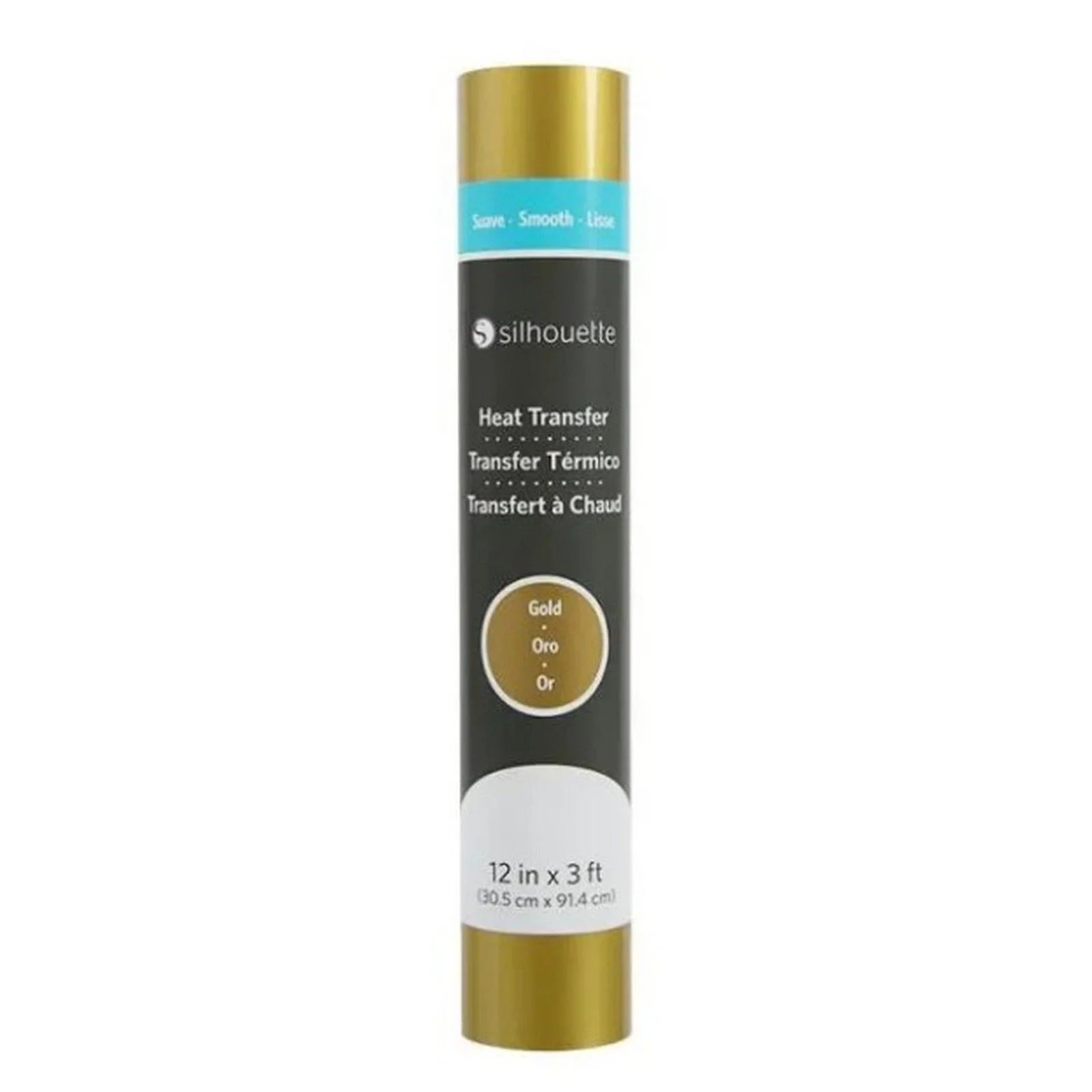 Silhouette - Heat Transfer Material - Smooth - Gold 12"