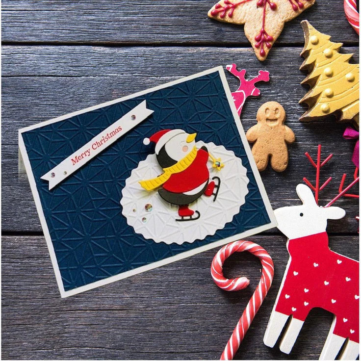 Spellbinders - Dies - The Dancin' Christmas Collection - Dancin' Penguin