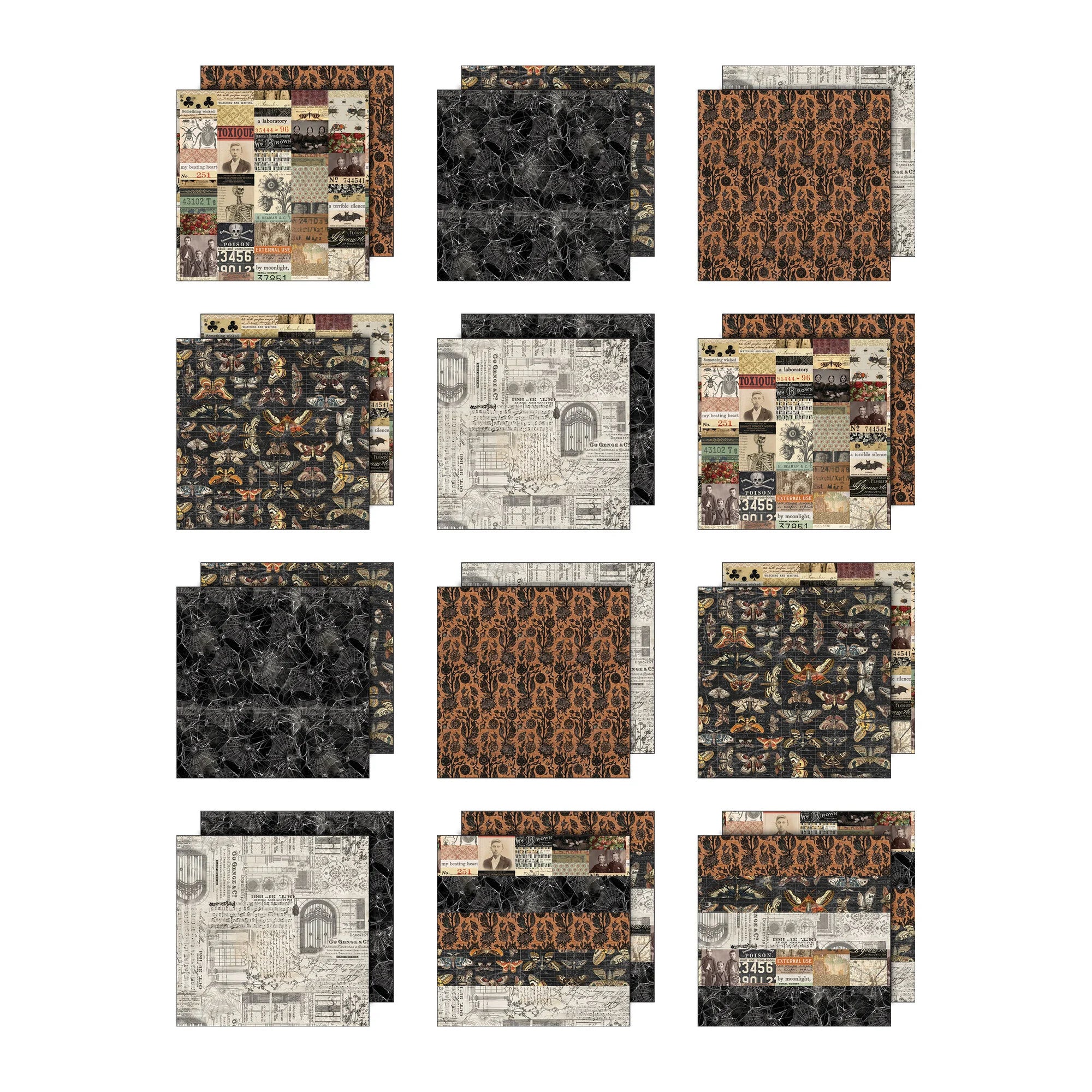 Tim Holtz - Idea-ology - Palette Collection - 12 x 12" - Halloween