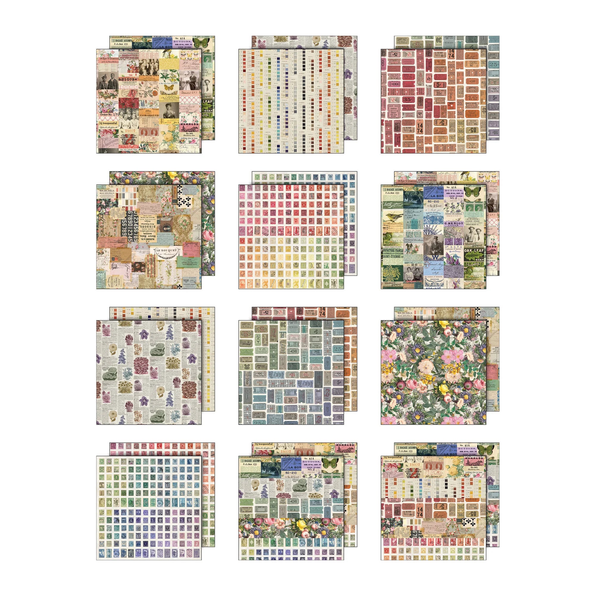 Tim Holtz - Idea-ology - Palette Collection - 12 x 12" - Multi