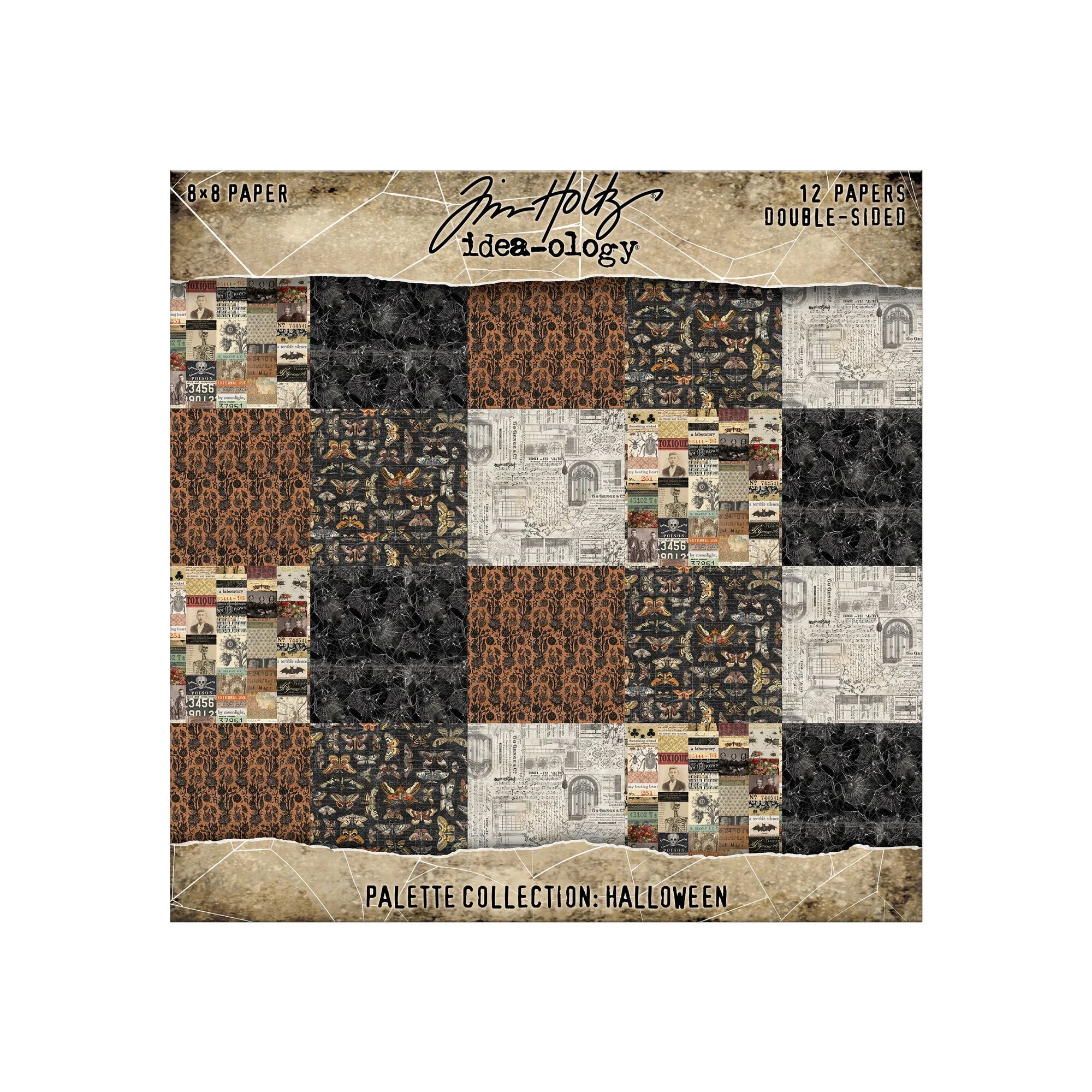 Tim Holtz - Idea-ology - Palette Collection - 8 x 8 " - Halloween