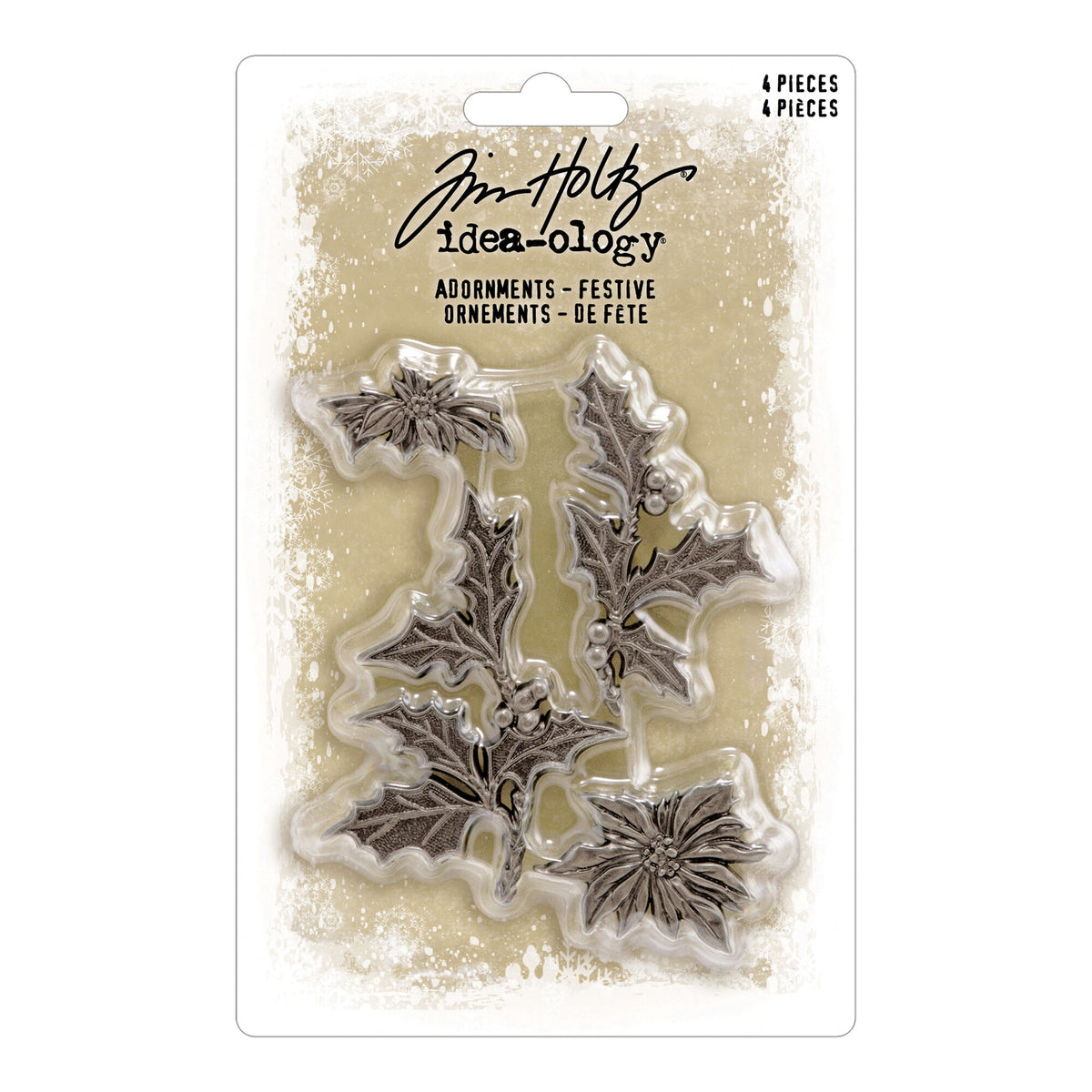 Tim Holtz - Adornments - Christmas Adornments Festive - Forhåndsbestilling - Ventet på lager 20.10