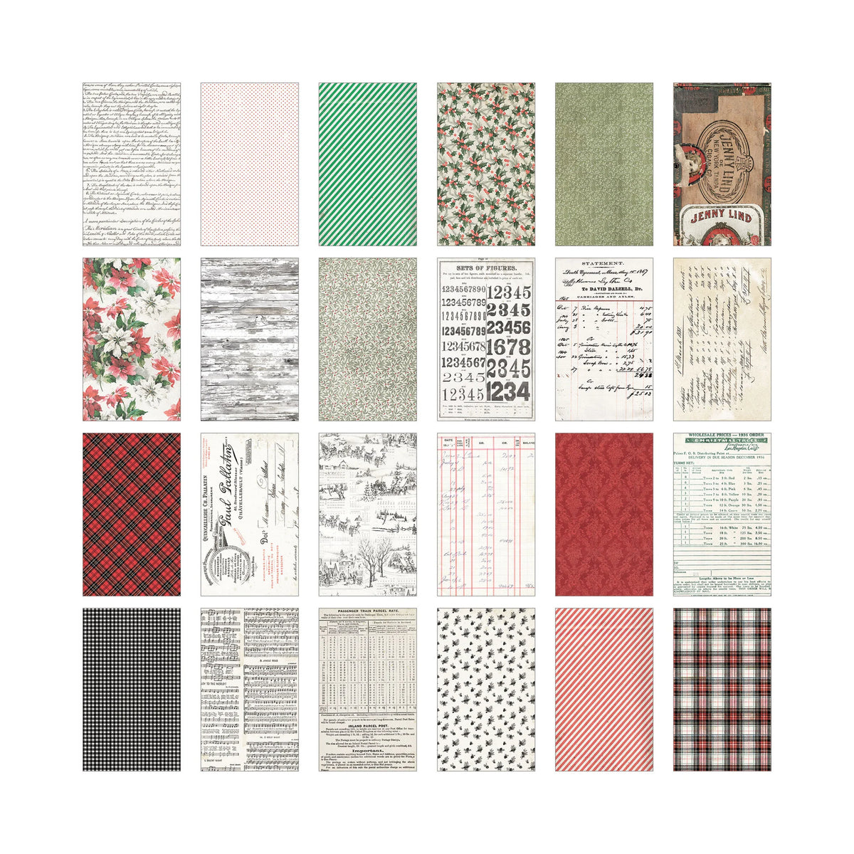 Tim Holtz - Idea-Ology - Christmas Backdrops