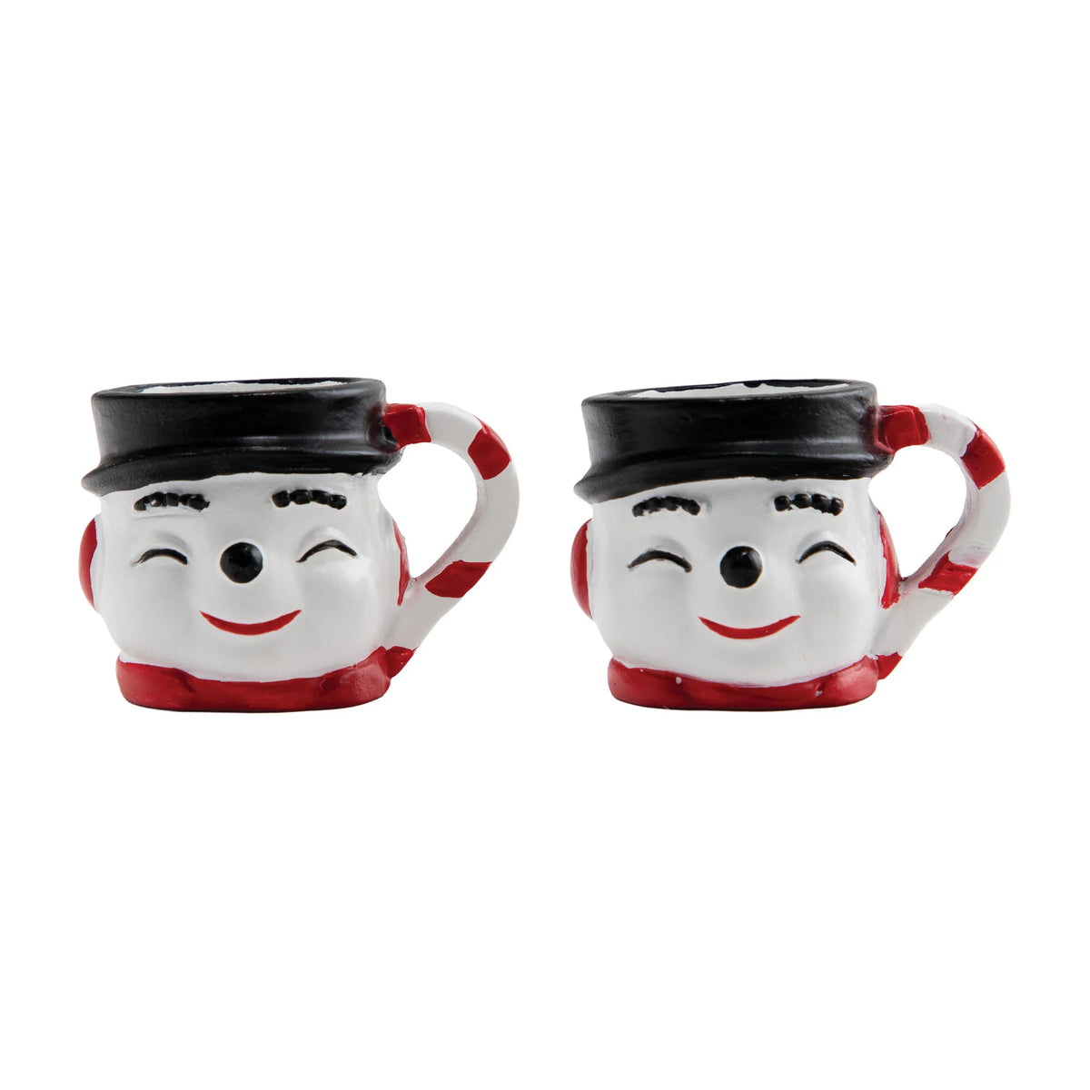 Tim Holtz - Idea-Ology - Christmas Snowman Mugs