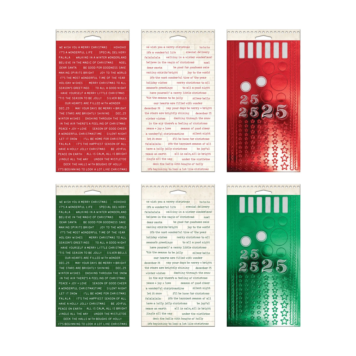 Tim Holtz - Idea-ology - Christmas Sticker Book Classic