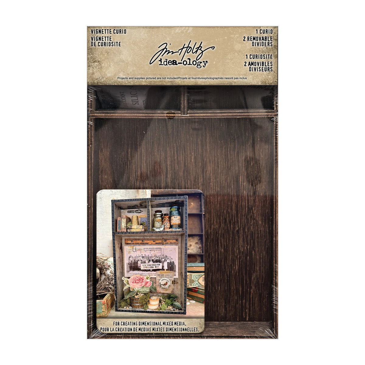 Tim Holtz - Idea-ology -  Christmas Vignette Curio