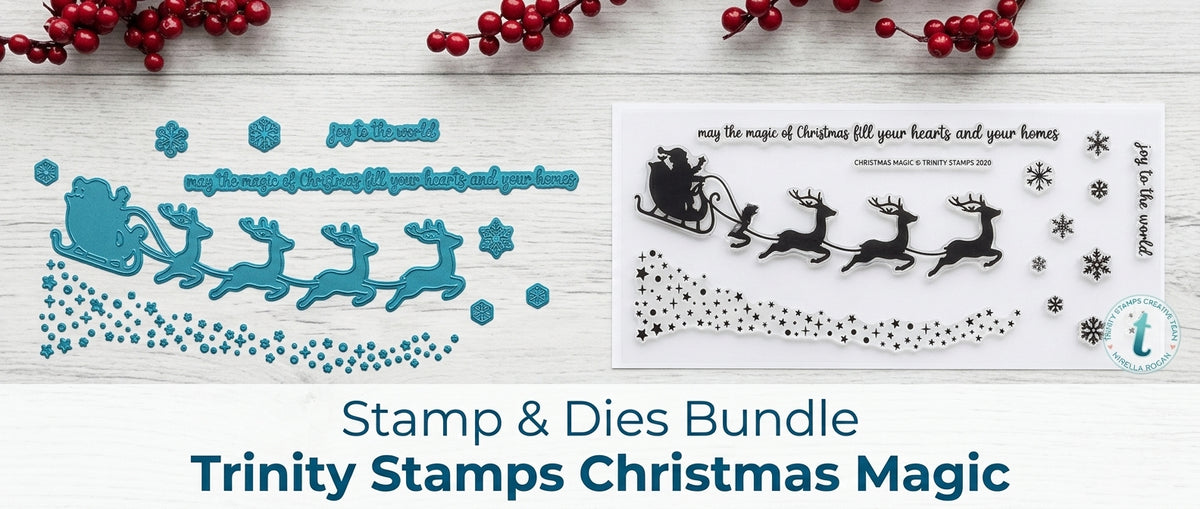 Trinity stamps - Christmas Magic Dies & Stamp Bundle