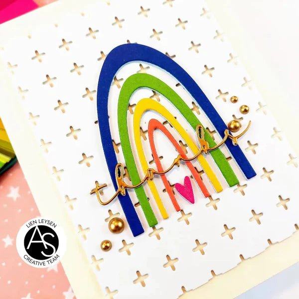 Alex Syberia Designs - Dies - Quirky Rainbow Die Set