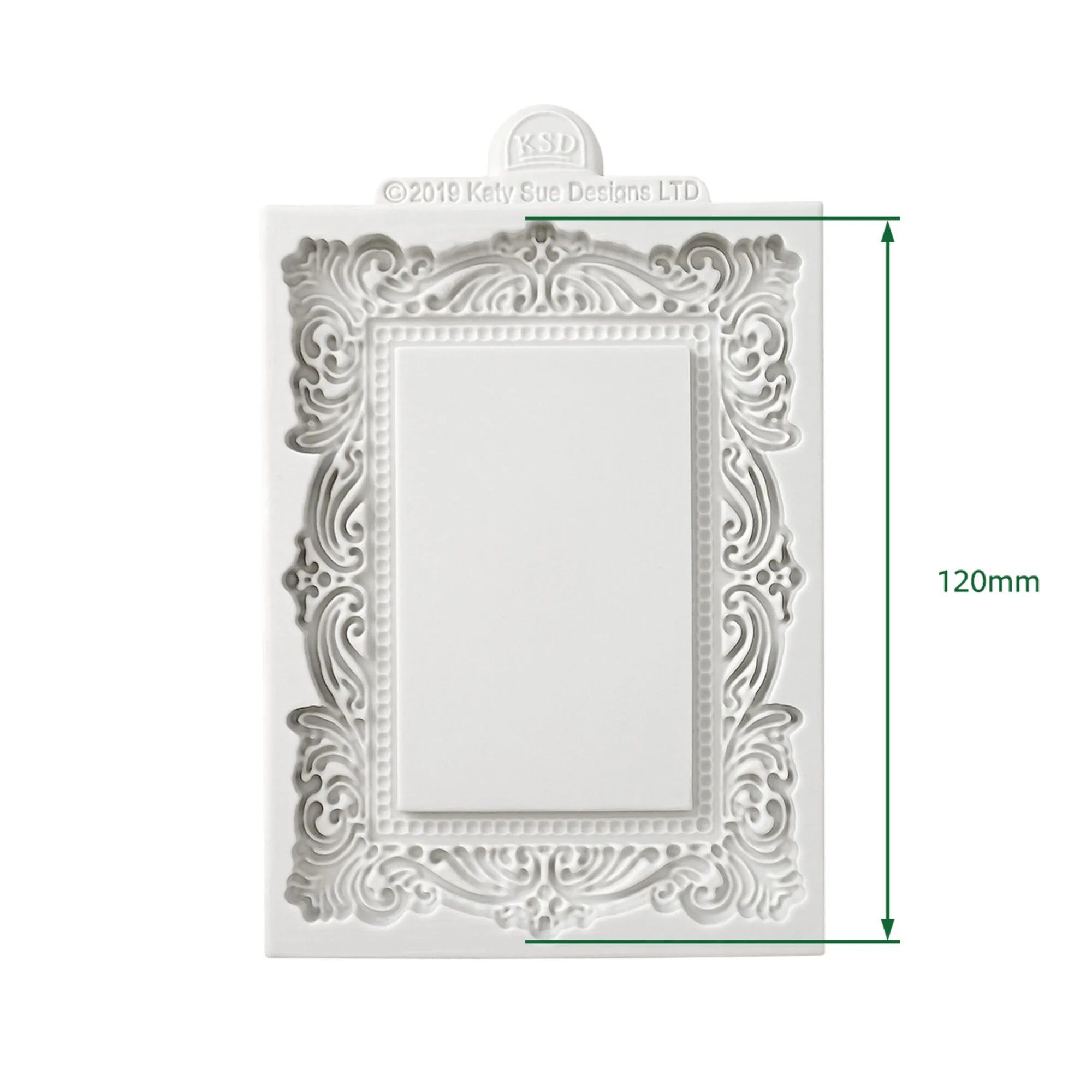 Kathy Sue Designs - Silicone Mould - Large Vintage Frame