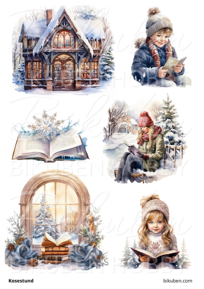 Bikuben Hobby - Klippeark - Kosestund - A5