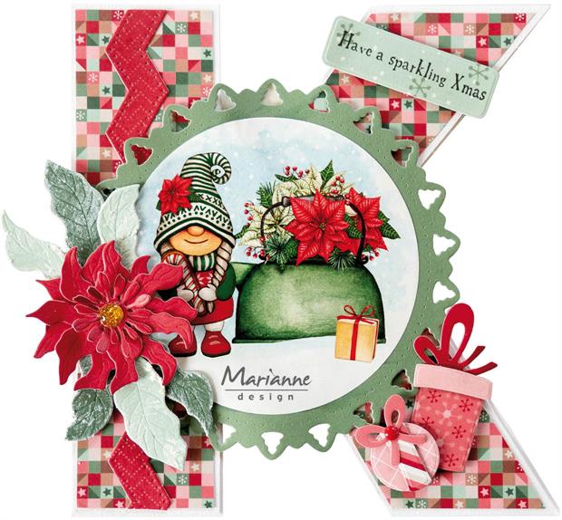 Marianne Design - Creatables - Jolly Christmas Doily