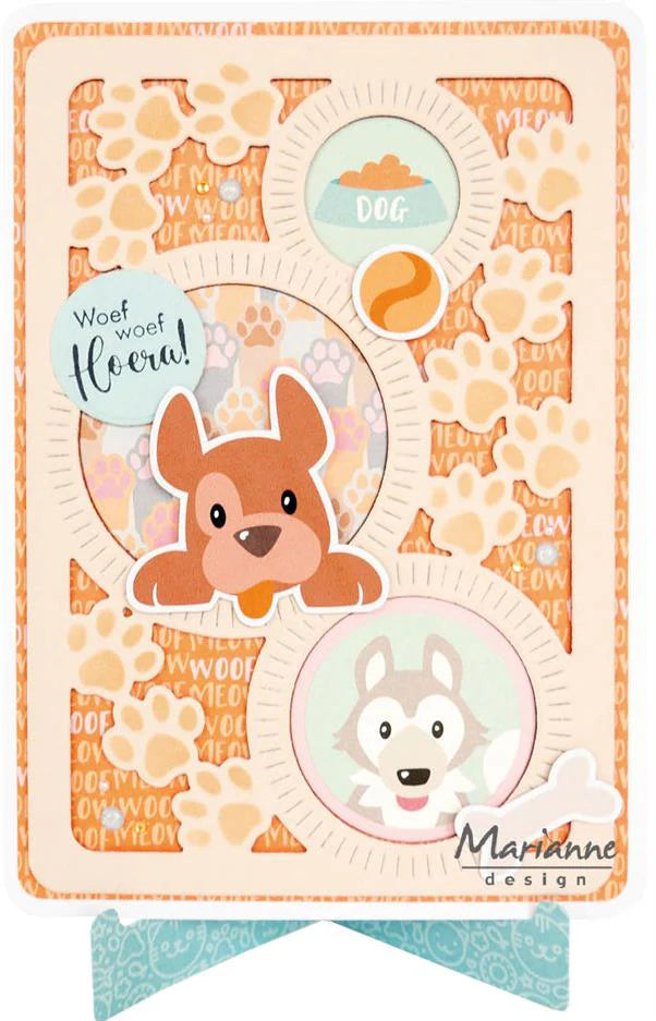 Marianne Design - Dies - Lay out Paws