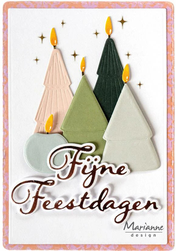Marianne Design - Dies - Christmas Candles