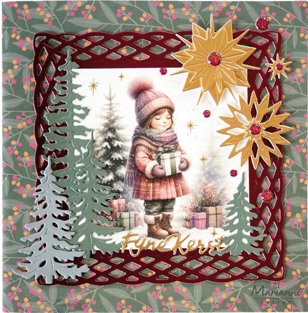 Marianne Design - Utklippsark - Fairybells - Enchanted Christmas