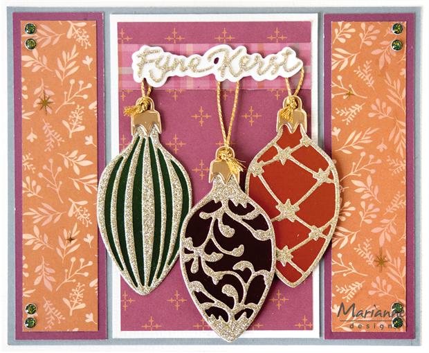 Marianne Design - Dies - Christmas Baubles (oval)