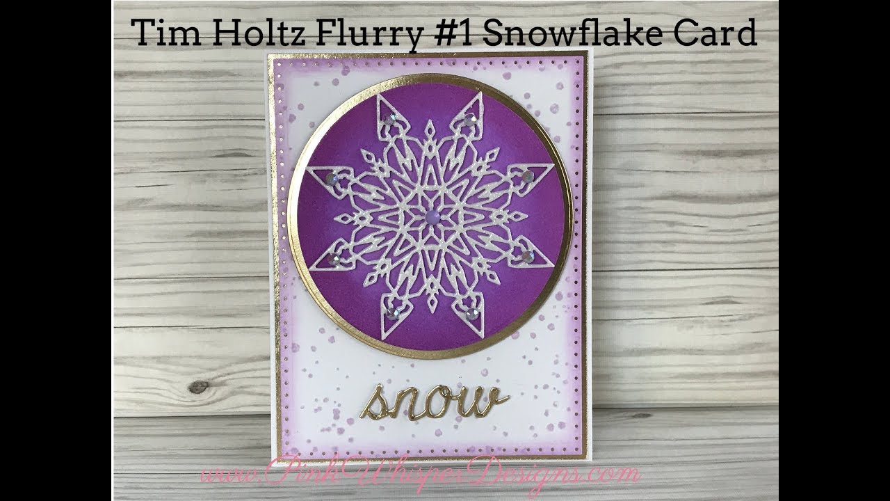 Tim Holtz Alterations - Thinlits - Flurry #1