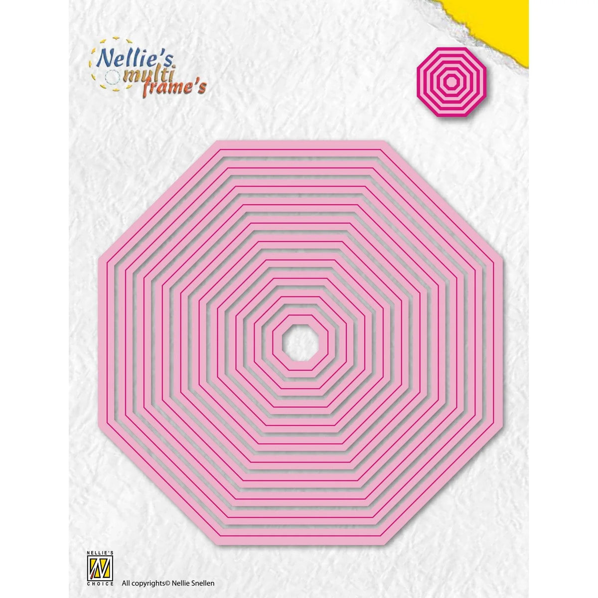 Nellie Snellen - Design Dies -  Multi Frame Dies Octagon XL 10pcs