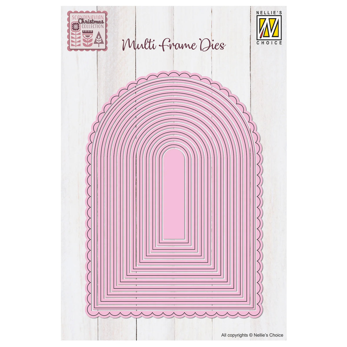 Nellie Snellen - Dies - Multi Frame Dies Arch 13pcs