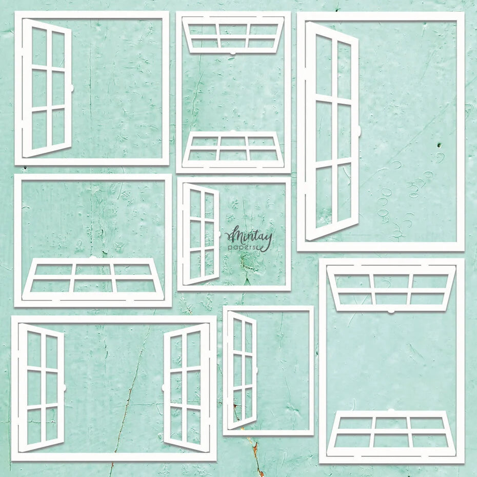 Mintay Papers - Mintay Chippies -  Chipboard - Windor Photo Frames
