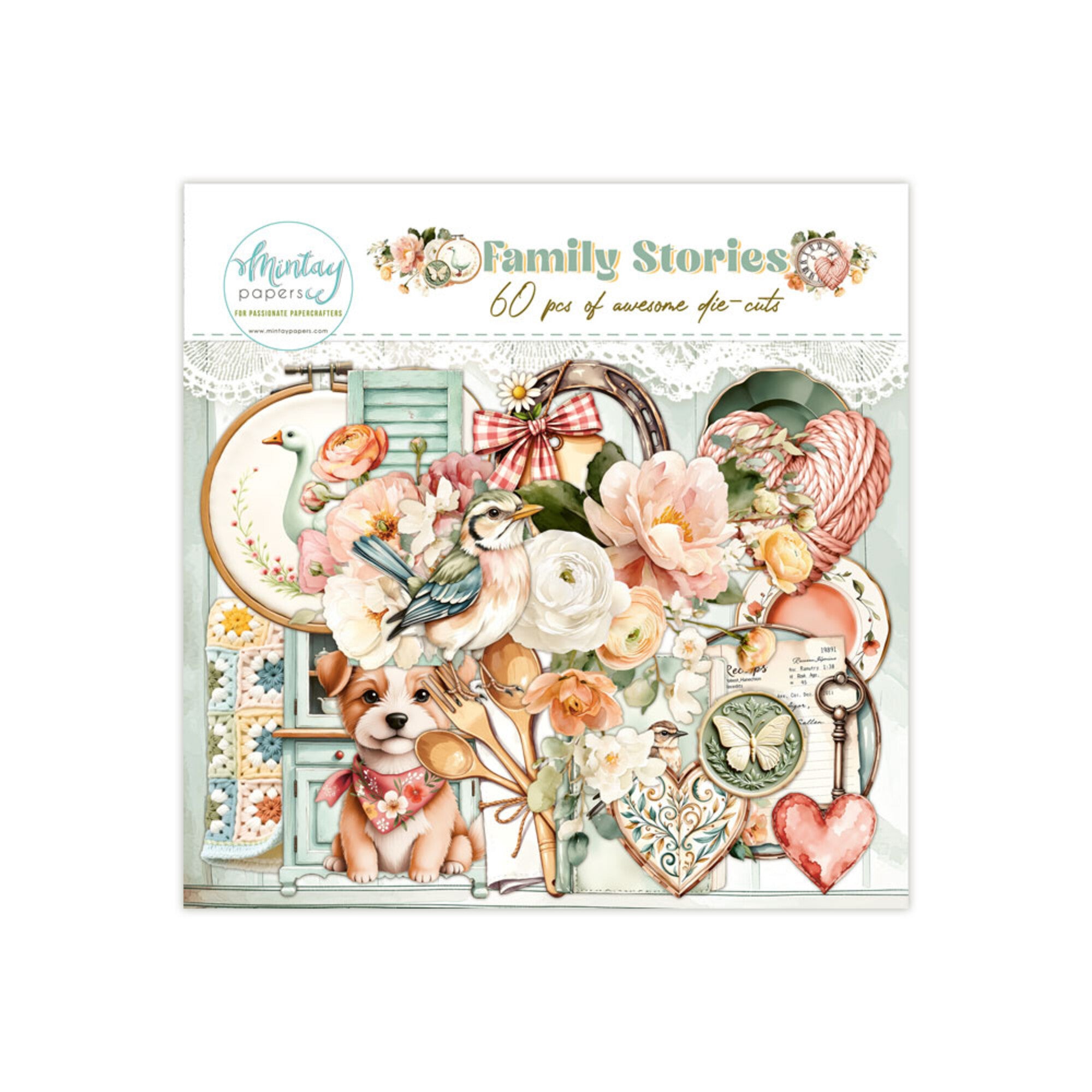 Mintay Papers - Family Stories - Die cuts